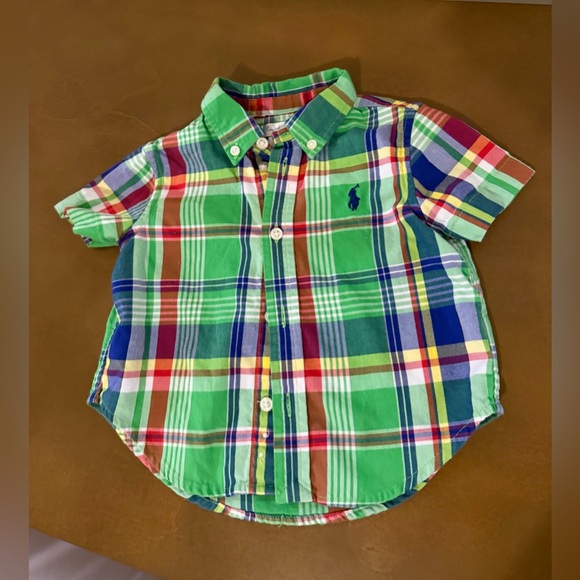 Ralph Lauren Other - Ralph Lauren baby boy button up shirt 6 months